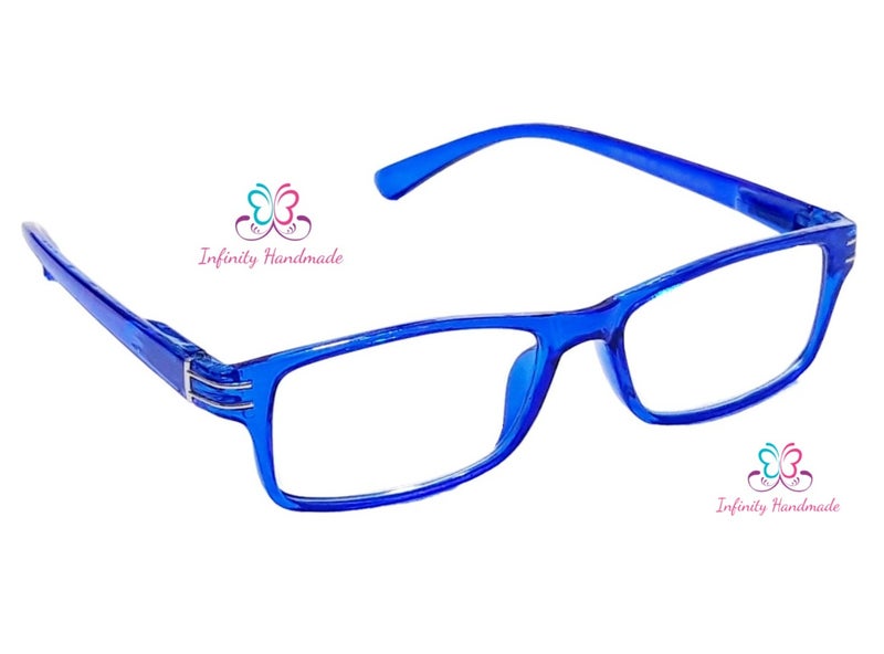 3 Pack Reading Glasses for Men and Women Comfortable Scratch Resistant Reading Glasses for Phone Computer +1.00 to +4.00 with Case and Free Cotton Handkerchief - Image 2